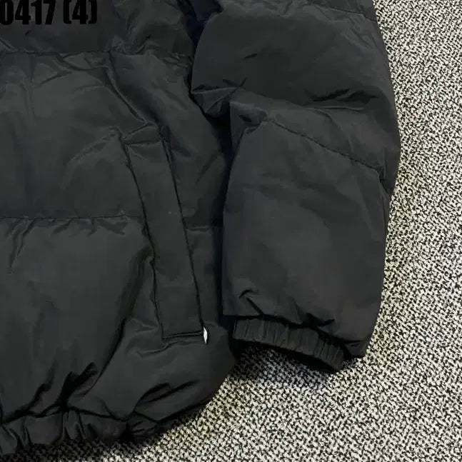 [SOLD OUT] XL 캉골 블랙 숏패딩 양털 카라 0417(4)