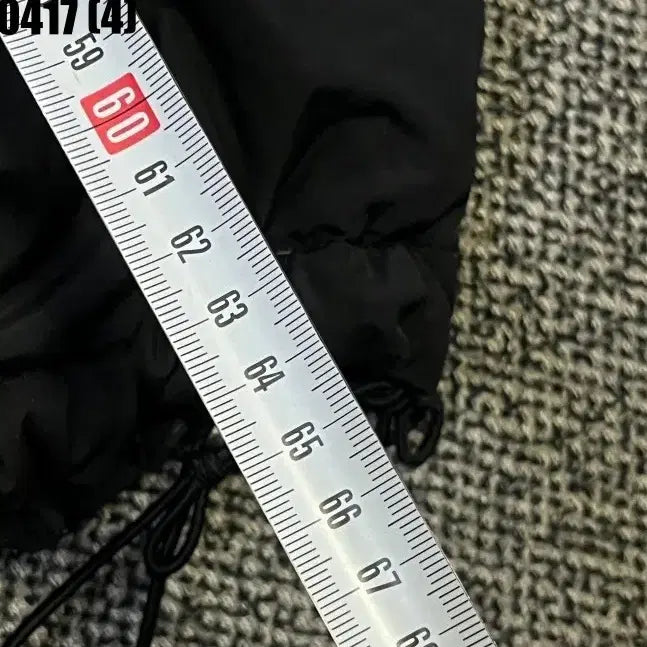 [SOLD OUT] XL 캉골 블랙 숏패딩 양털 카라 0417(4)