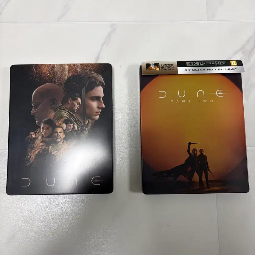 [SOLD OUT] 듄 1,2 스틸북 4k