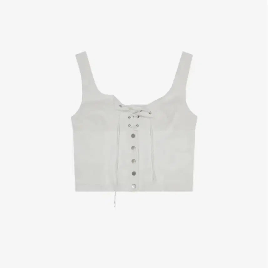 [BUNJANG] Tuomio Bustier White Top / 뚜오미오 뷔스티에 화이트 (새상품)