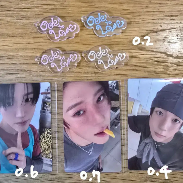[SOLD OUT] 엔시티 위시 오투럽 위버스 럭드 시온 재희 료 아크릴 키링 양도