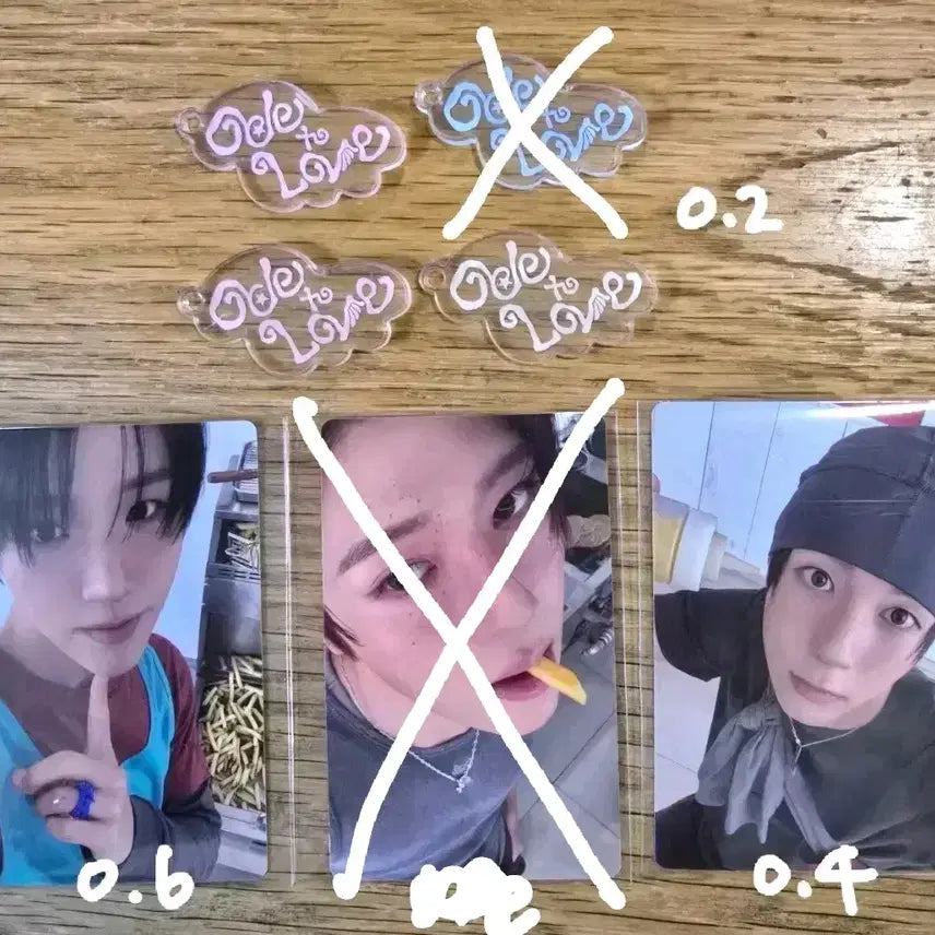 [SOLD OUT] 엔시티 위시 오투럽 위버스 럭드 시온 재희 료 아크릴 키링 양도