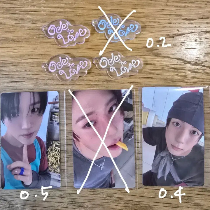 [SOLD OUT] 엔시티 위시 오투럽 위버스 럭드 시온 재희 료 아크릴 키링 양도