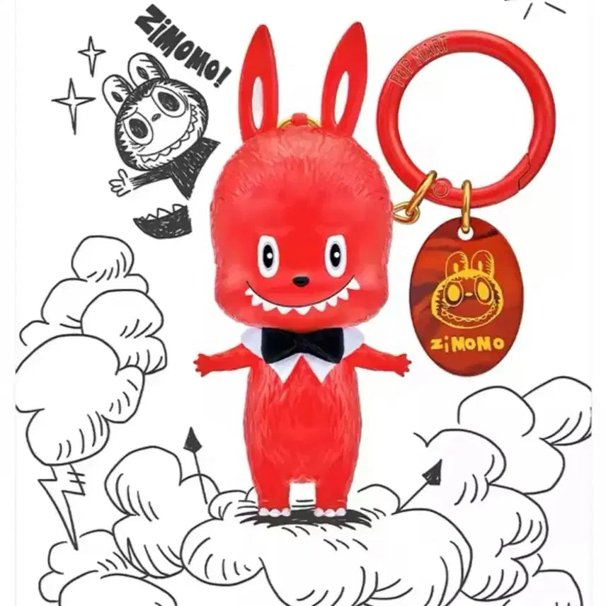 [BUNJANG] Labubu Monster 10th Anniversary Keyring / 라부부몬스터 10주년 기념 키링