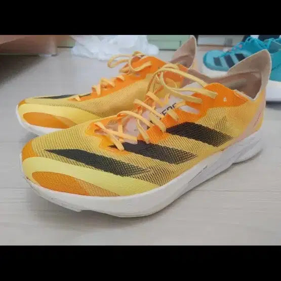 [BUNJANG] Adidas Adizero Adios 8 Running Shoes / Adidas Adizero 아디오스8 러닝화  오렌지 경량 레이싱화