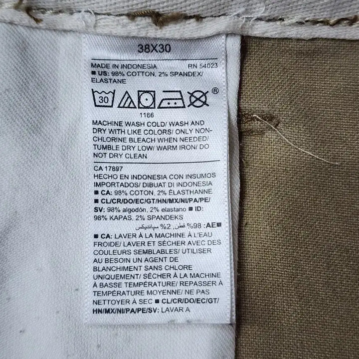 [BUNJANG] Old Navy Lived-In Straight Chino Pants - Khaki Vintage / W38L30 올드네이비 Lived-In 스트레이트 치노 팬츠 카키 빈티지
