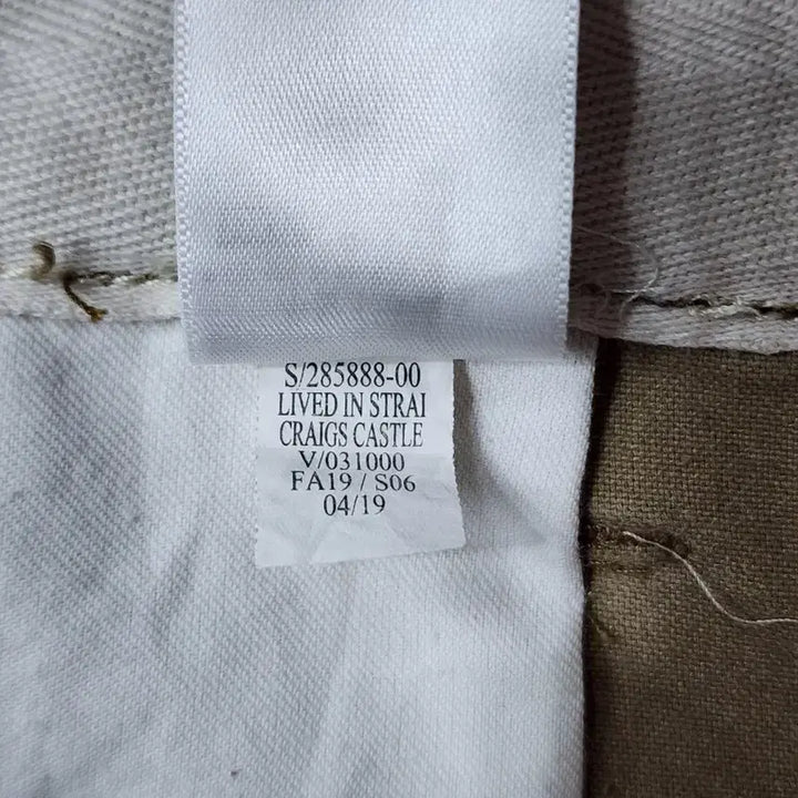 [BUNJANG] Old Navy Lived-In Straight Chino Pants - Khaki Vintage / W38L30 올드네이비 Lived-In 스트레이트 치노 팬츠 카키 빈티지