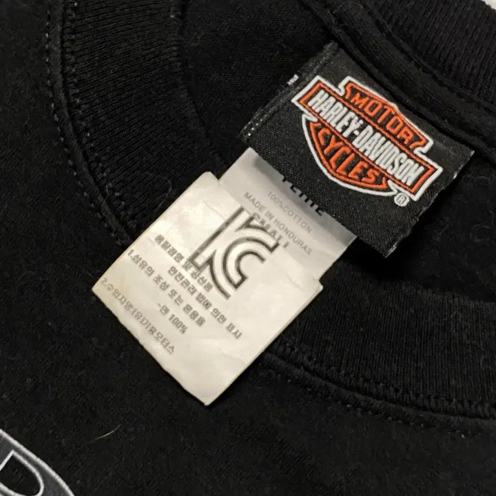 [BUNJANG] Harley Davidson Korea Printed T-shirt (F) / 1087. 할리데이비슨 코리아 프린팅 반팔티 (F)