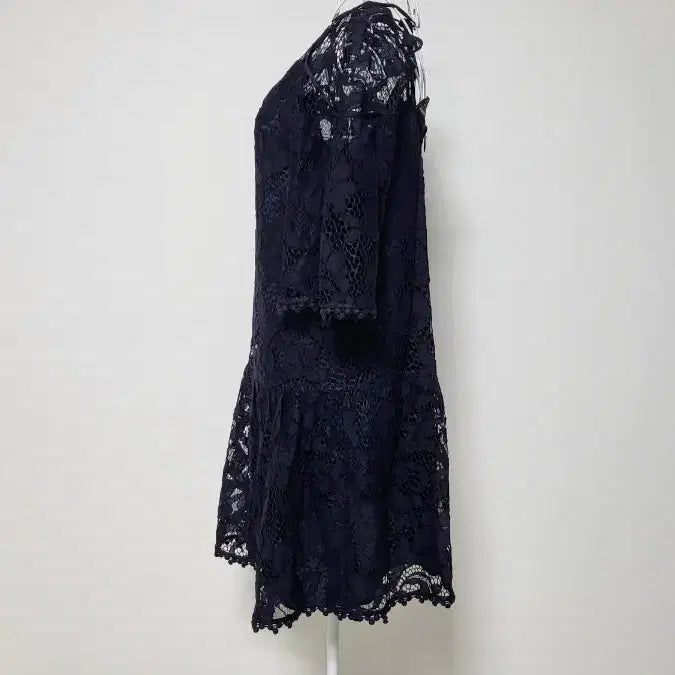 [SOLD OUT] 미국브랜드 Juicy 레이스 시스루 블랙 원피스