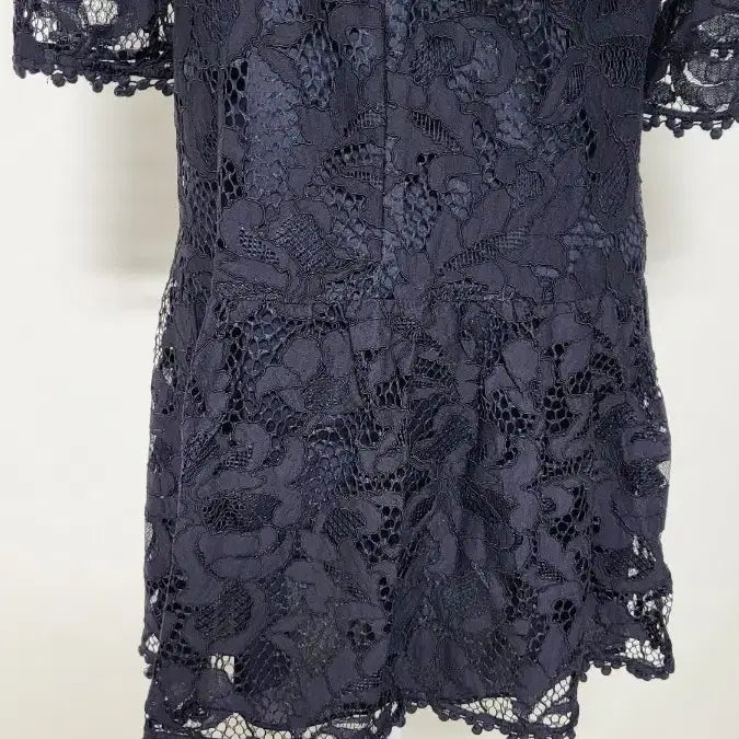 [SOLD OUT] 미국브랜드 Juicy 레이스 시스루 블랙 원피스