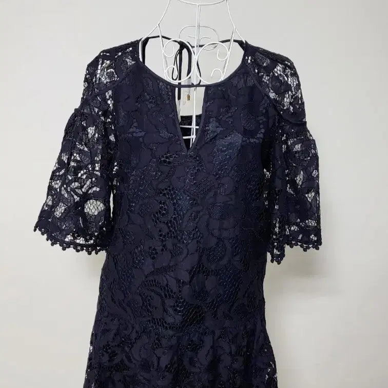 [SOLD OUT] 미국브랜드 Juicy 레이스 시스루 블랙 원피스