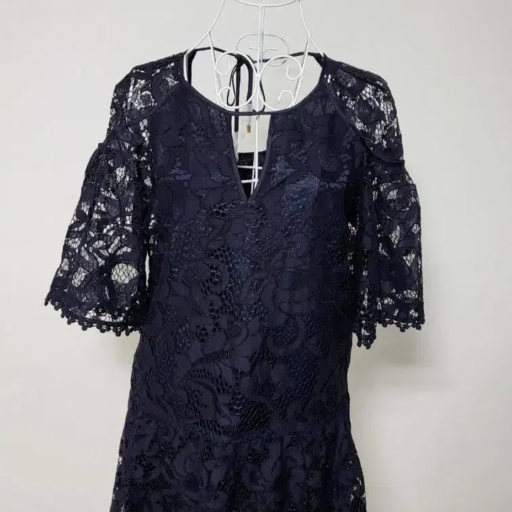 [SOLD OUT] 미국브랜드 Juicy 레이스 시스루 블랙 원피스