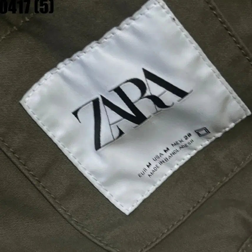 [SOLD OUT] 자라 카키색 후드 집업 자켓