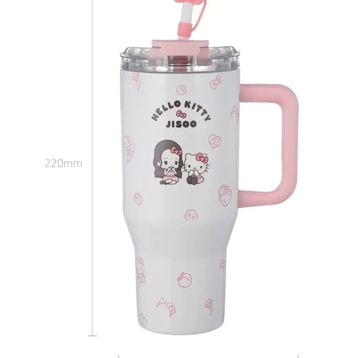 [BUNJANG] Hello Kitty Jisoo Tumbler / 헬로키티 지수 텀블러