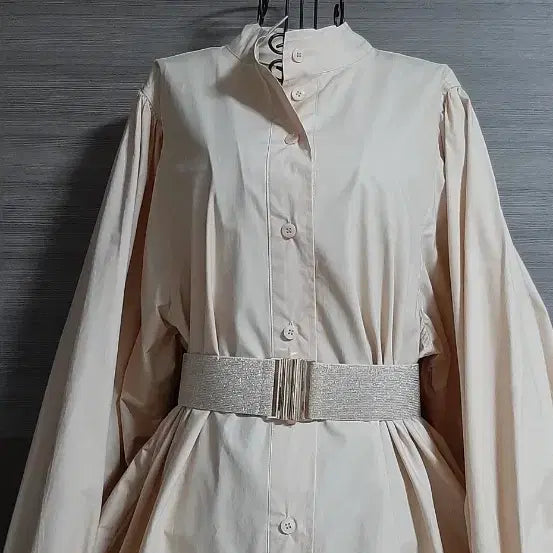 [BUNJANG] Big Puff Shirt Dress / 빅퍼프 셔츠원피스 상태굿굿