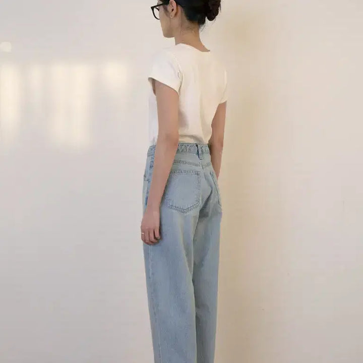 [BUNJANG] Nomallet Bailey Curved Denim Jeans / 노멜렛 베일리 커브드 데님 더바넷 타낫