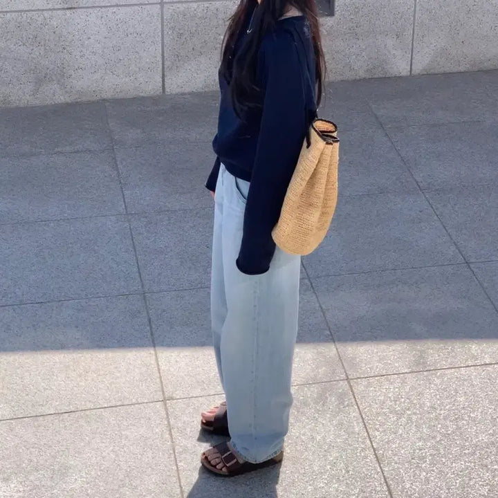 [BUNJANG] Nomallet Bailey Curved Denim Jeans / 노멜렛 베일리 커브드 데님 더바넷 타낫