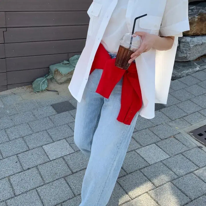[BUNJANG] Nomallet Bailey Curved Denim Jeans / 노멜렛 베일리 커브드 데님 더바넷 타낫