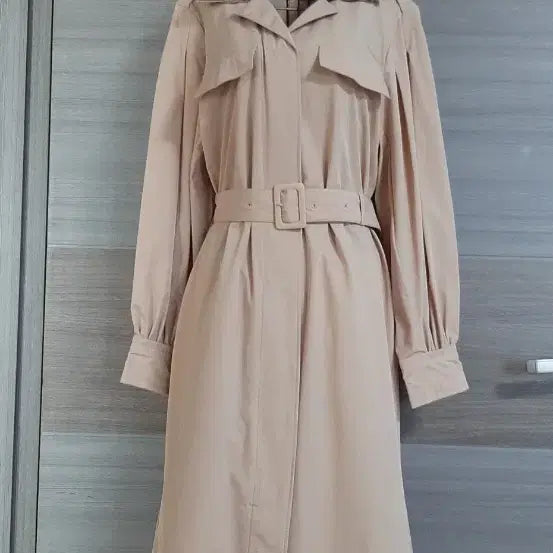 [BUNJANG] Yesse Beige Crinkle Dress / 예쎄 베이지 바스락 원피스 상태최상