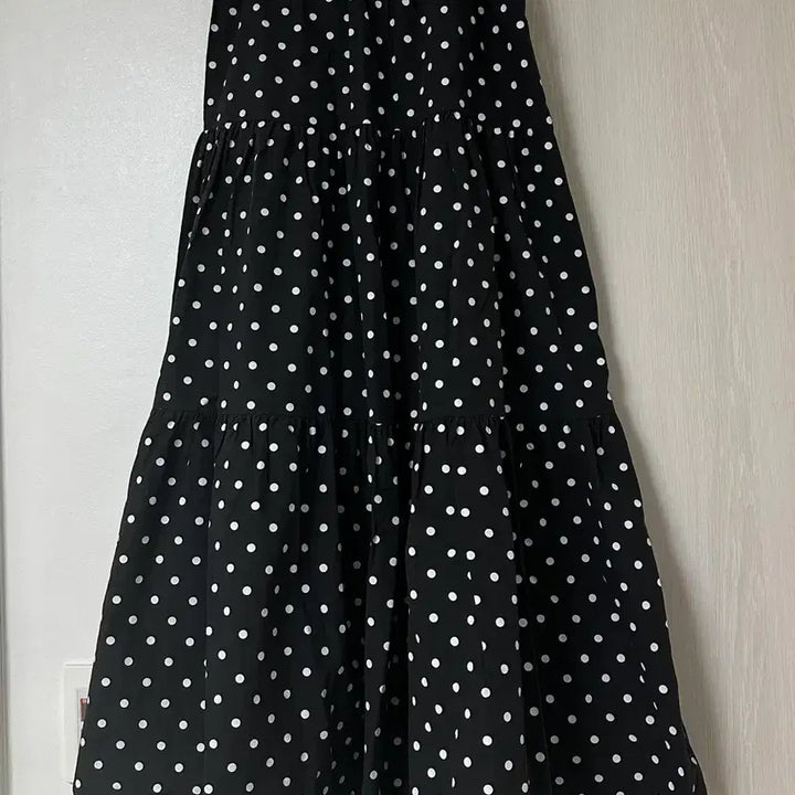 [SOLD OUT] 바이씨니 제작 도트캉캉sk 블랙 키작녀