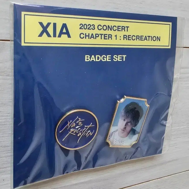 [BUNJANG] Kim Junsu 23 Rec-Con Badge / 김준수 뱃지