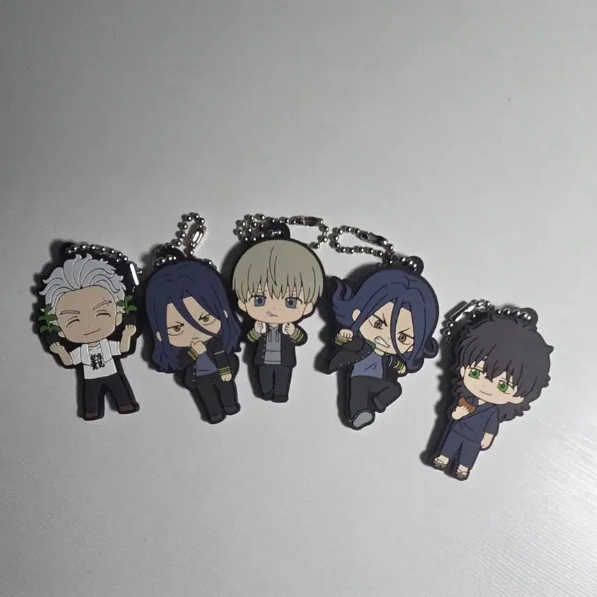 [BUNJANG] Winbre Rubber Strap Keyring Bundle Set / 윈브레 러버스트랩 키링
