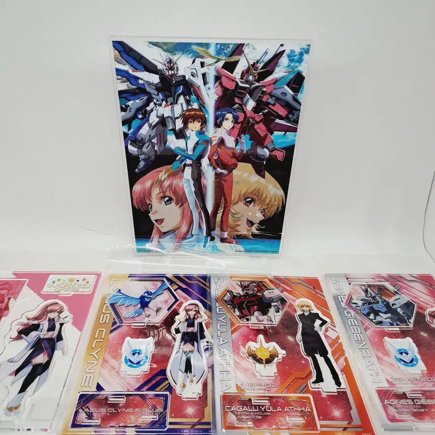 [BUNJANG] Gundam Seed Acrylic Stand Bundle Set / 4/28 하루할인 - 건담시드 - 아크릴스탠드 10종 일괄 팝니다