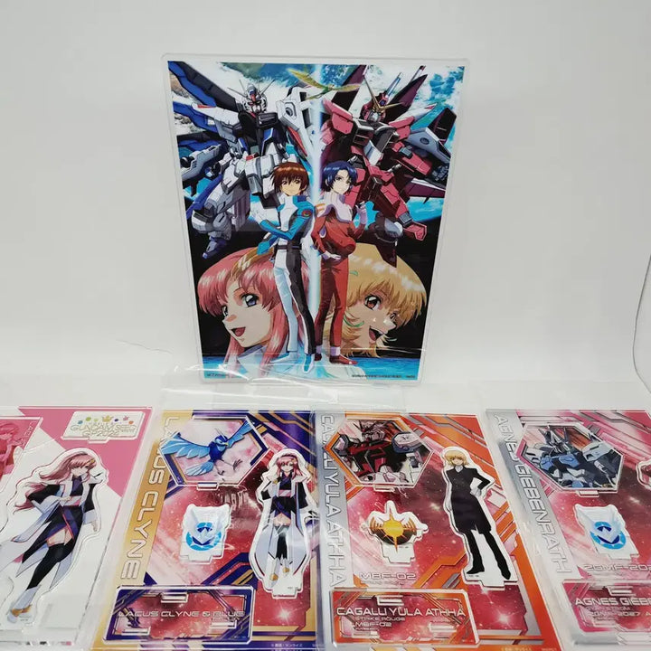 [BUNJANG] Gundam Seed Acrylic Stand Bundle Set / 4/28 하루할인 - 건담시드 - 아크릴스탠드 10종 일괄 팝니다