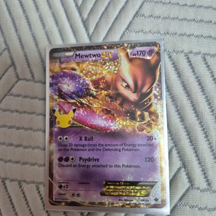 [BUNJANG] Pokemon Mewtwo EX 54/99 Trading Card / 포켓몬 카드 뮤츠 EX 54/99