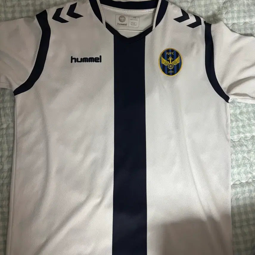 [BUNJANG] Incheon United Player Issued Hummel Training Uniform Set (Top &amp; Bottom) / 인천유나이티드 선수지급용 트레이닝 유니폼 상하의 세트