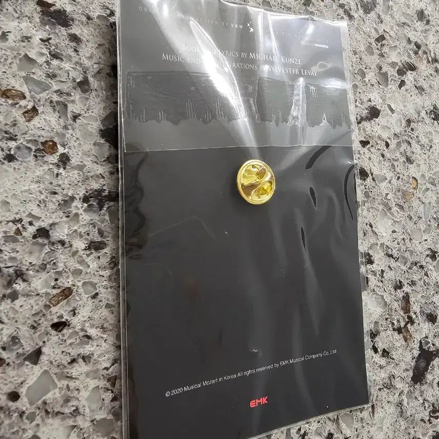 [BUNJANG] Mozart Musical Badge / 뮤지컬 모차르트 뱃지