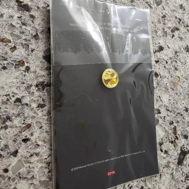 [BUNJANG] Mozart Musical Badge / 뮤지컬 모차르트 뱃지