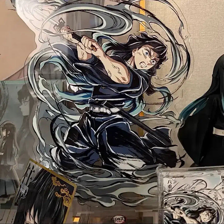 [BUNJANG] Kimetsu no Yaiba Muichiro Tokito A Prize "Endroll" Extra Large Acrylic Stand / 귀멸의 칼날 webshop 무이치로 A상 합동강화 엔드롤 특대 빅 아크릴