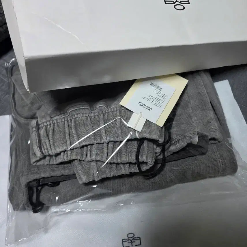 [BUNJANG] Politeiru 1011 Fatigue Sweatpants Dirty Gray / (2)폴리테루 1011 퍼티그 스웨트팬츠 1.2v 더티 그레이