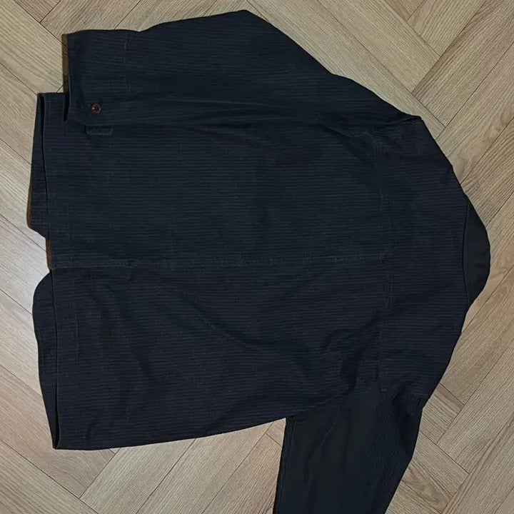 [BUNJANG] Macwoodgun Hunter 5511 Pigment Ripstop Oversized Dark Gray Jacket L / 맥우드건 헌터 5511 피그먼트 립스탑 오버핏 다크그레이 재킷 L