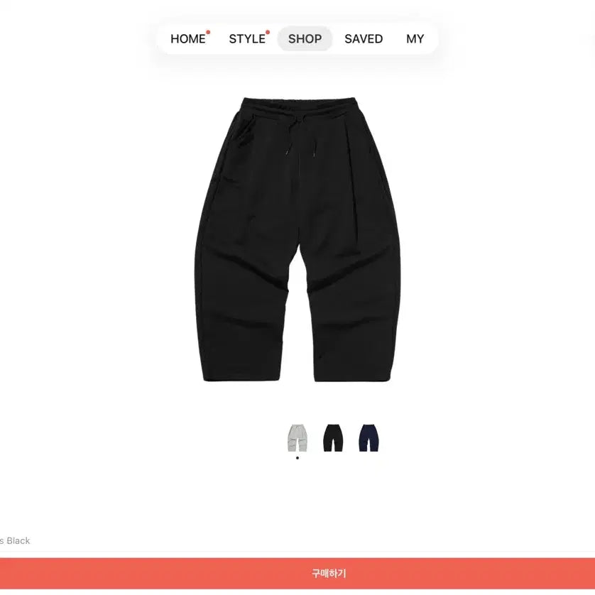 [BUNJANG] Suede Two-Tuck Long Pants - Black / 스웨이드 투턱 롱 팬츠 블랙