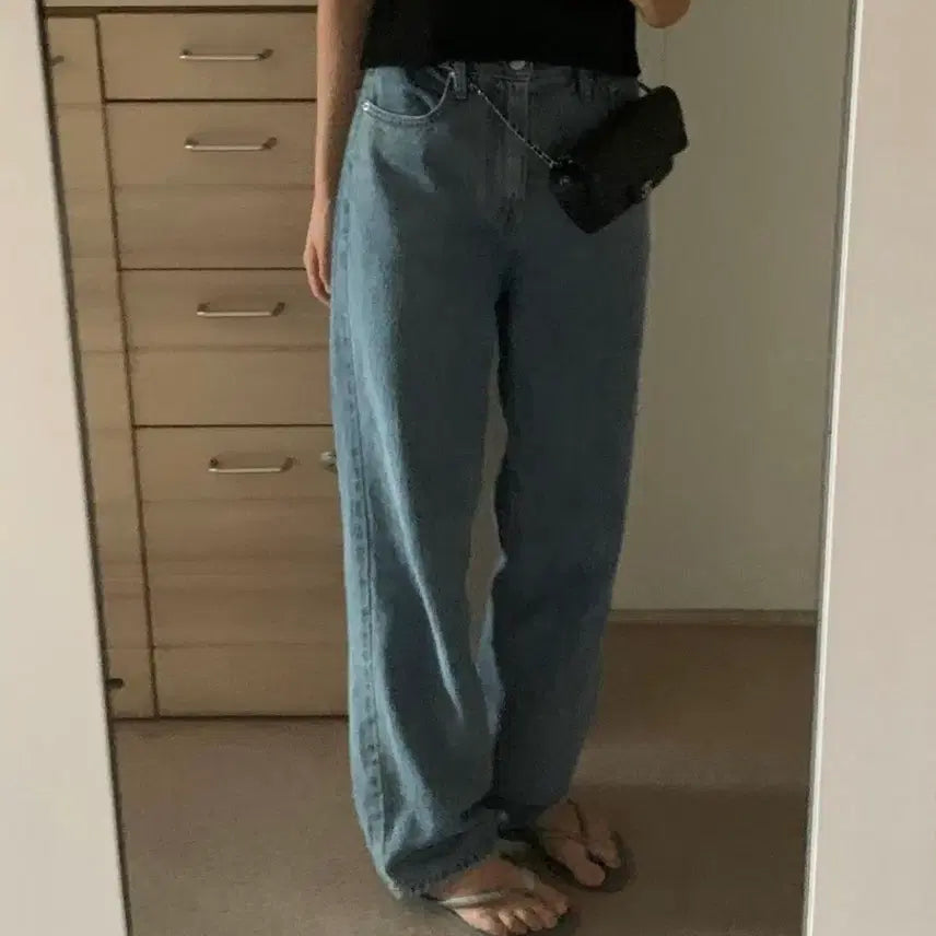 [BUNJANG] Shopbowl Flat Denim Jeans / 샵보울 플랫데님 콘데님 릴리코츠 르플레인 타낫 온드민 윤슬샵
