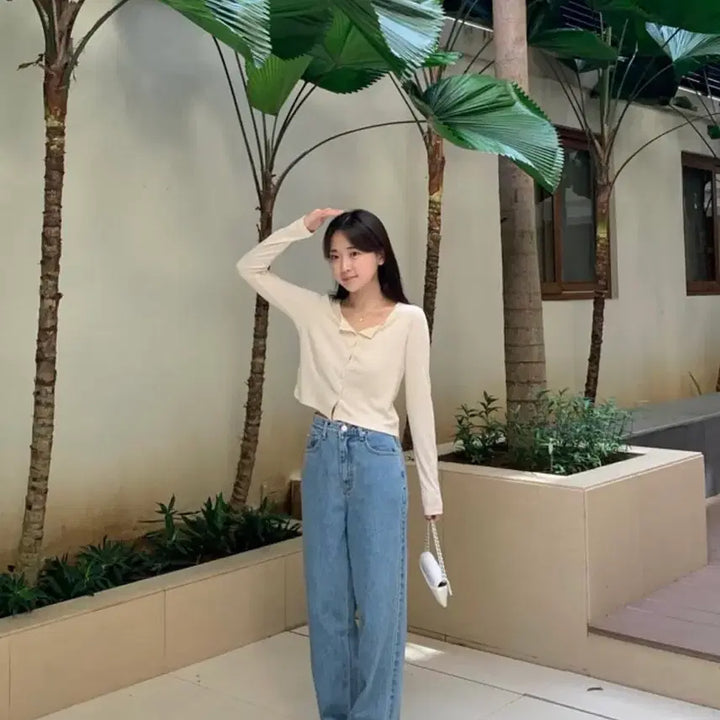 [BUNJANG] Shopbowl Flat Denim Jeans / 샵보울 플랫데님 콘데님 릴리코츠 르플레인 타낫 온드민 윤슬샵