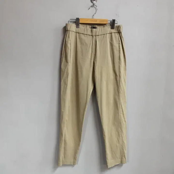 [BUNJANG] Theory Beige Linen Blend Pants S / 띠어리 베이지 린넨 혼방 팬츠 S