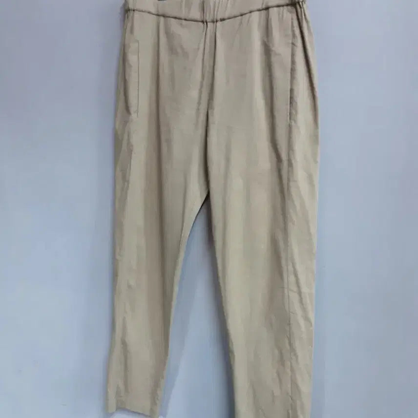 [BUNJANG] Theory Beige Linen Blend Pants S / 띠어리 베이지 린넨 혼방 팬츠 S