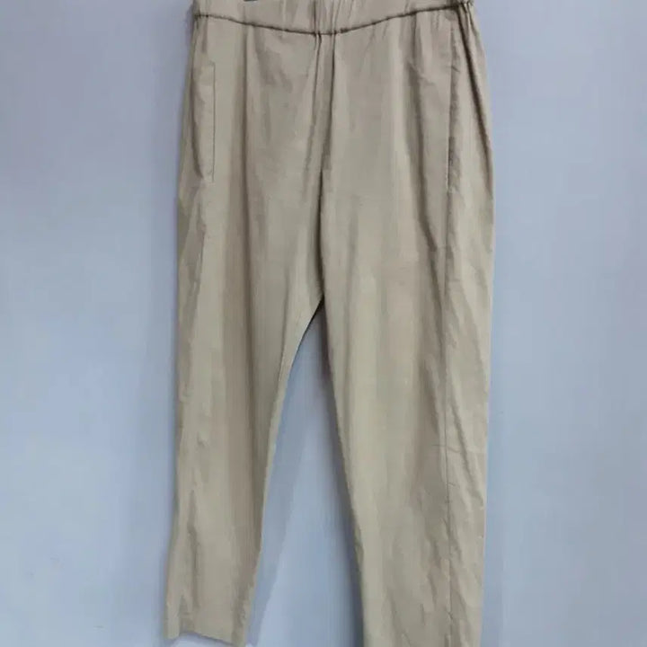 [BUNJANG] Theory Beige Linen Blend Pants S / 띠어리 베이지 린넨 혼방 팬츠 S