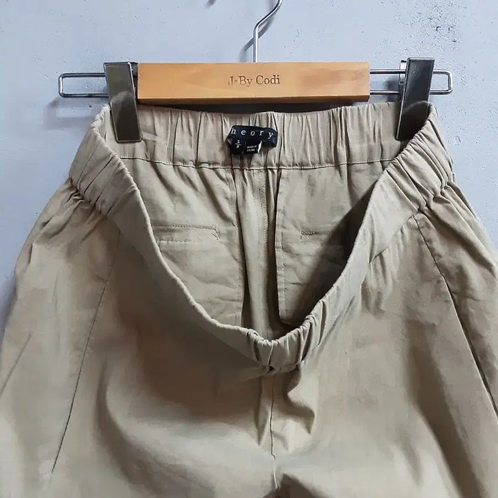 [BUNJANG] Theory Beige Linen Blend Pants S / 띠어리 베이지 린넨 혼방 팬츠 S