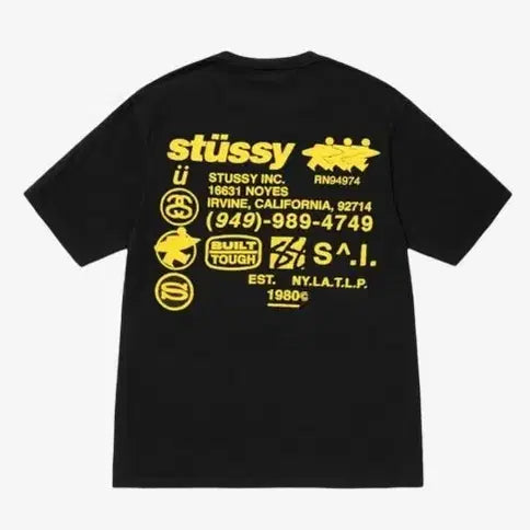 [SOLD OUT] 스투시 엠보로고 반팔