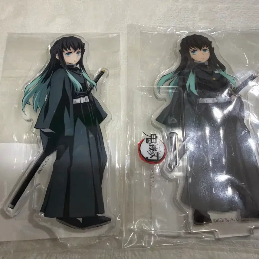 [BUNJANG] Demon Slayer Muichiro Ufotable Acrylic Stand Bundle Set / 일괄)귀멸의 칼날 무이치로 ufotable 유포테이블 아크릴 2종
