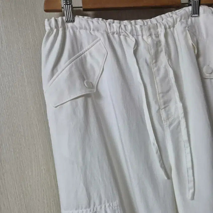 [SOLD OUT] FARVEN  파르벵 스트링 카고 팬츠 아이보리