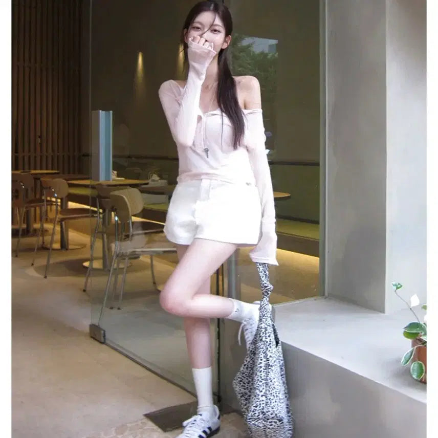 [BUNJANG] Holy Mary Cotton Shorts / [비침없는/힙딥커버!] 홀리 마리 코튼 숏팬츠
