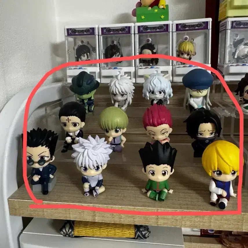 [BUNJANG] Hunter x Hunter Swarasetai Gacha Figure Bundle Set / 헌터x헌터 스와라세타이 가챠 피규어 일괄