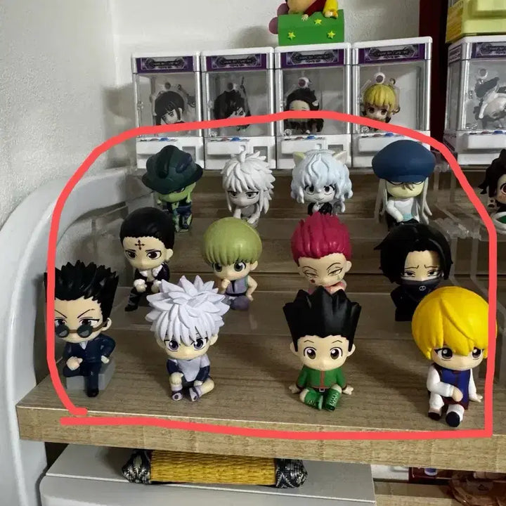 [BUNJANG] Hunter x Hunter Swarasetai Gacha Figure Bundle Set / 헌터x헌터 스와라세타이 가챠 피규어 일괄