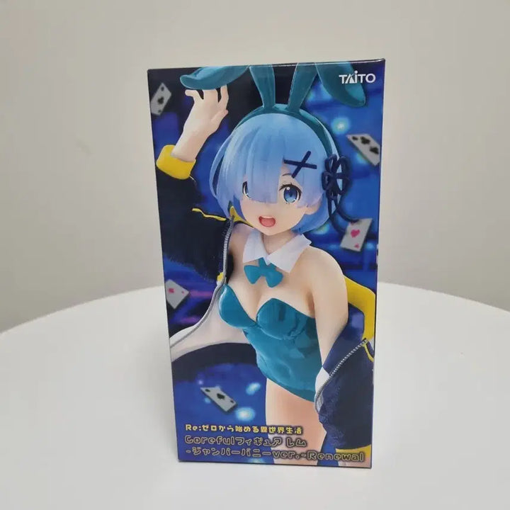 [BUNJANG] Taito Rem Bunny Girl Jumper Rabbit Figure / [미개봉]타이토 coreful 리제로 렘 바니걸 점퍼 토끼 피규어