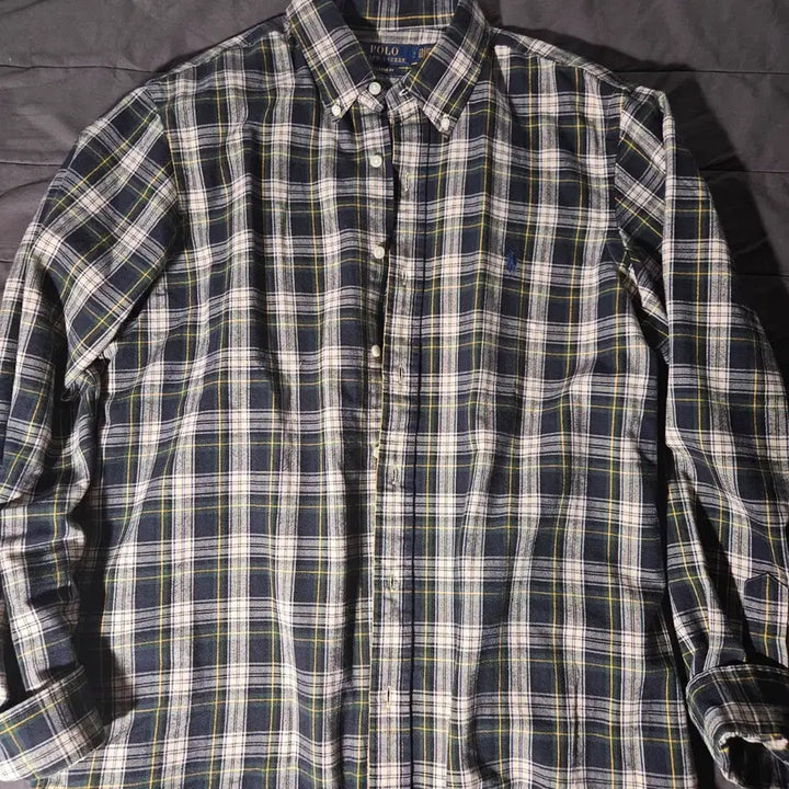 [BUNJANG] Polo Checkered Shirt L / 폴로 체크 셔츠 L